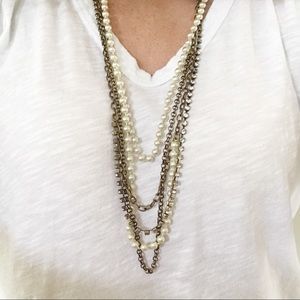 Layered J.crew necklace
